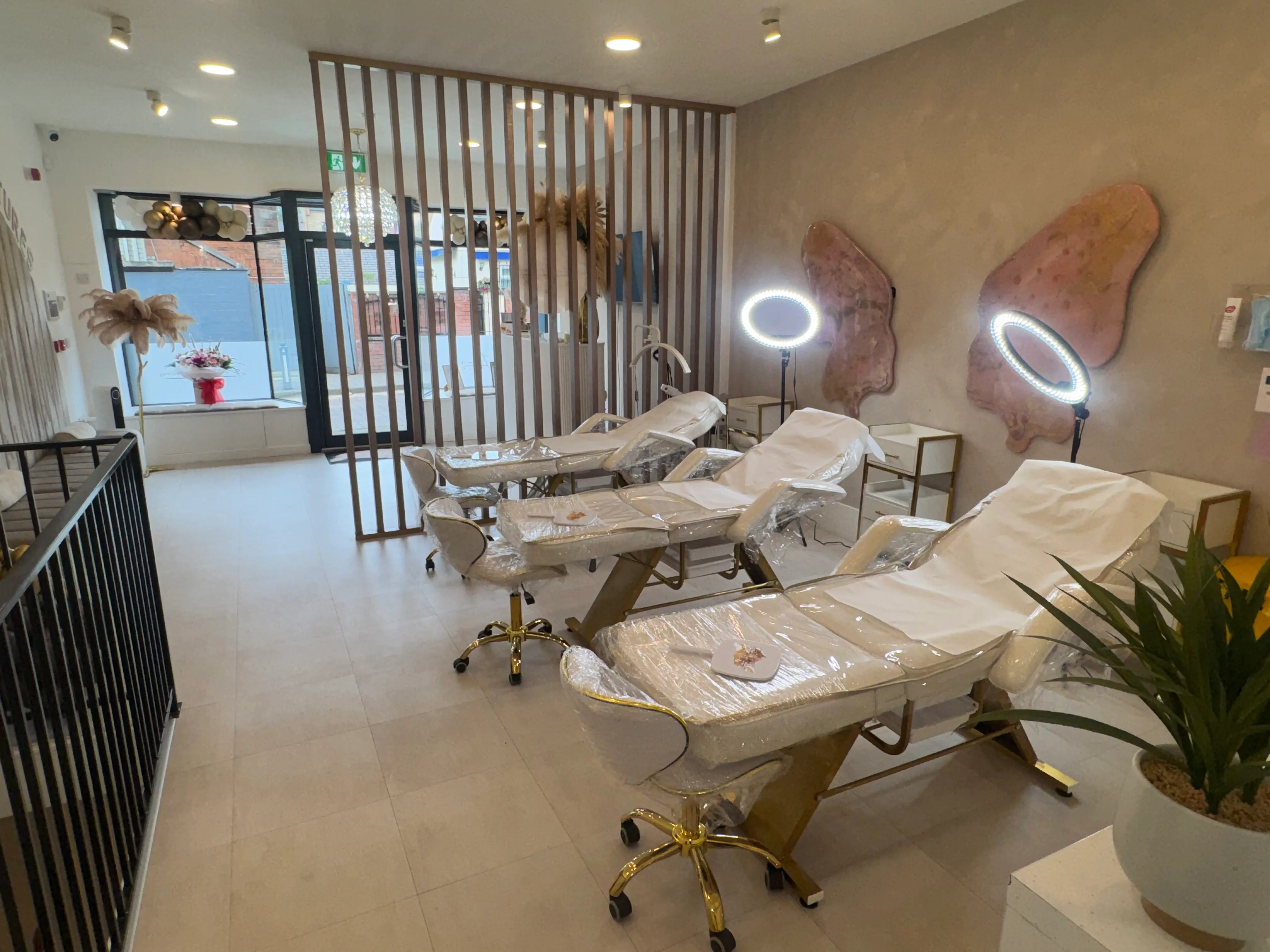 Aesthetics training beds at Perfect Features Training Academy near Stockport