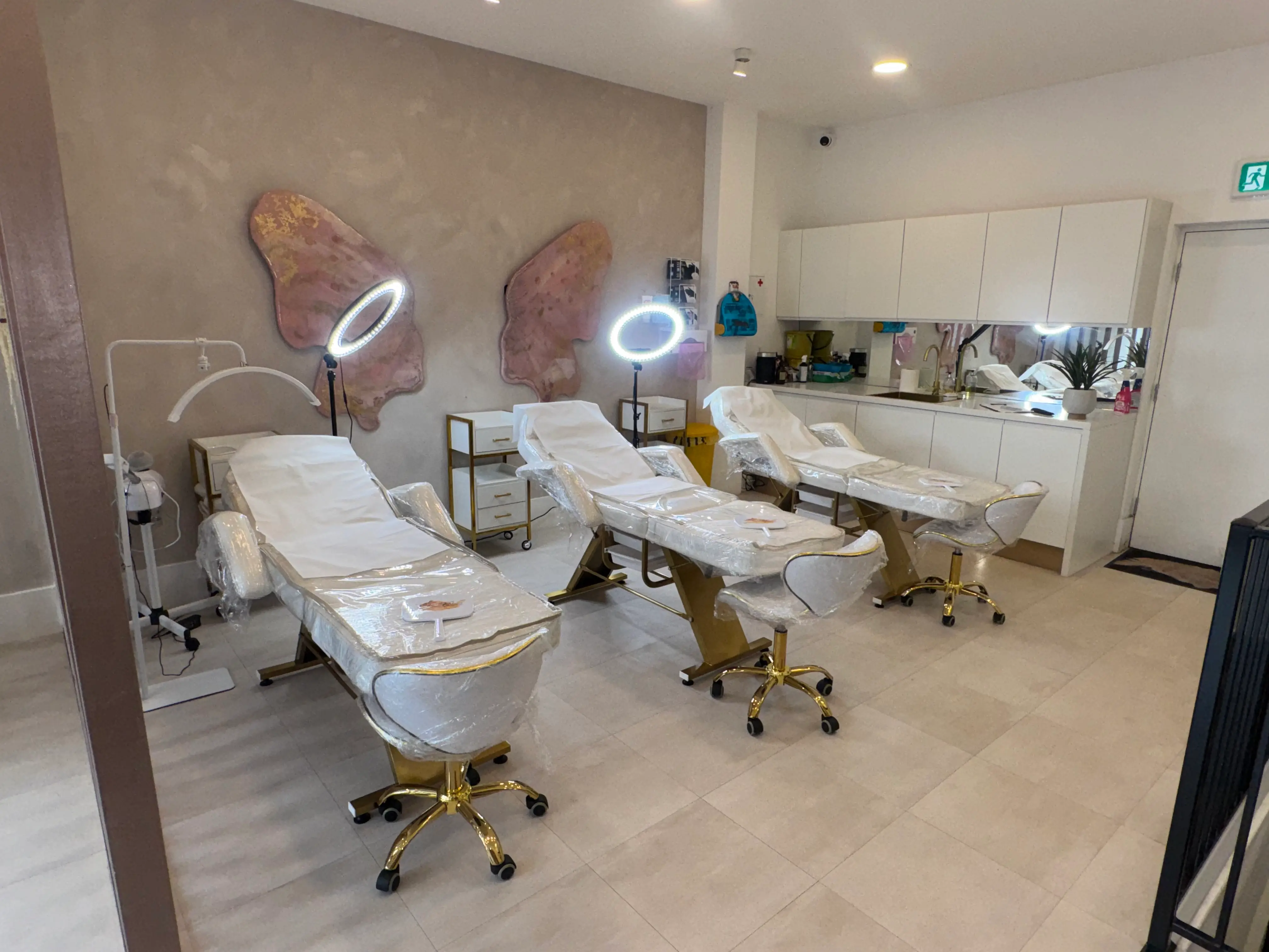 Private consultation and training room at Perfect Features near Stockport